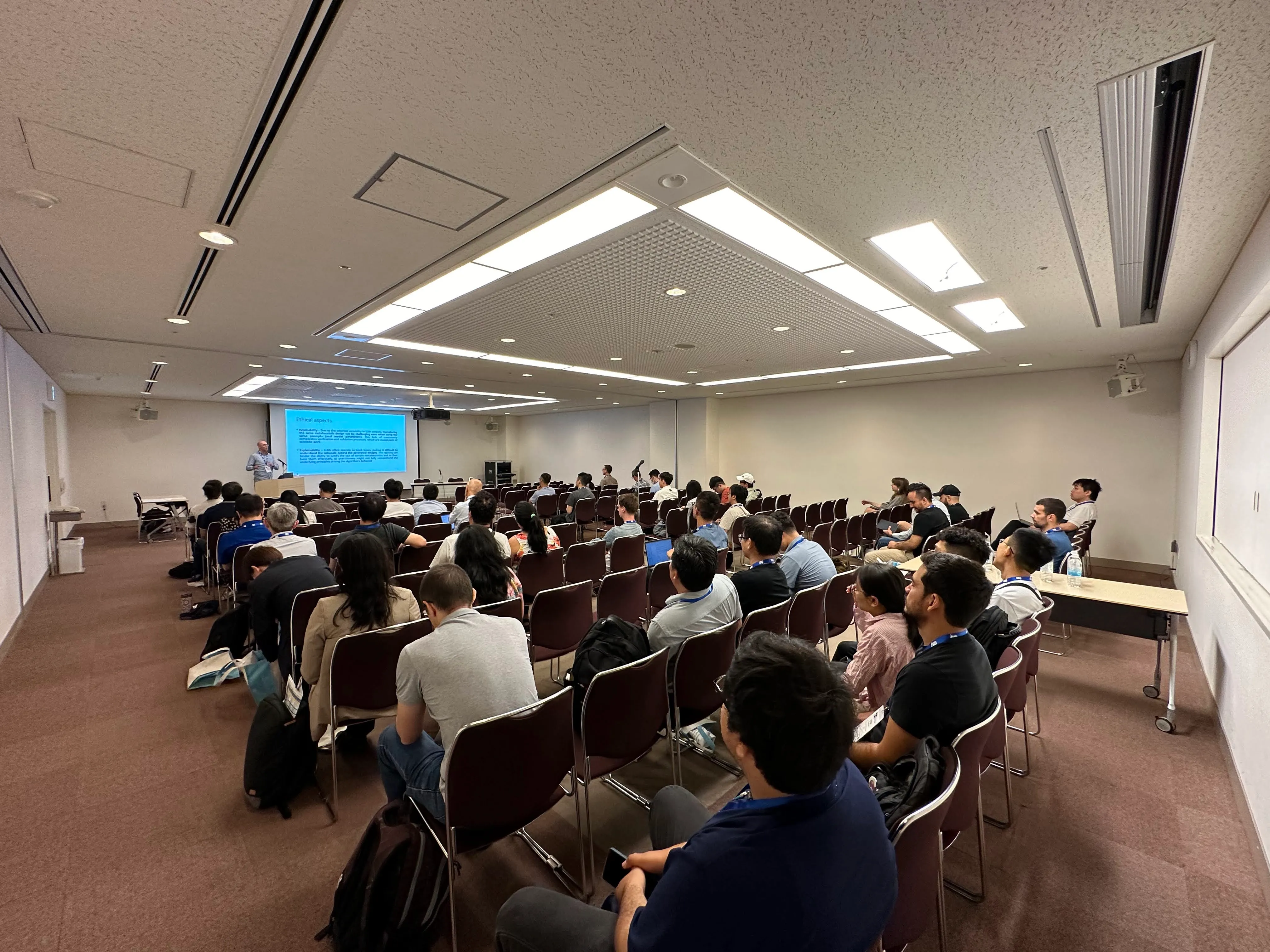 The Tutorial was well attended