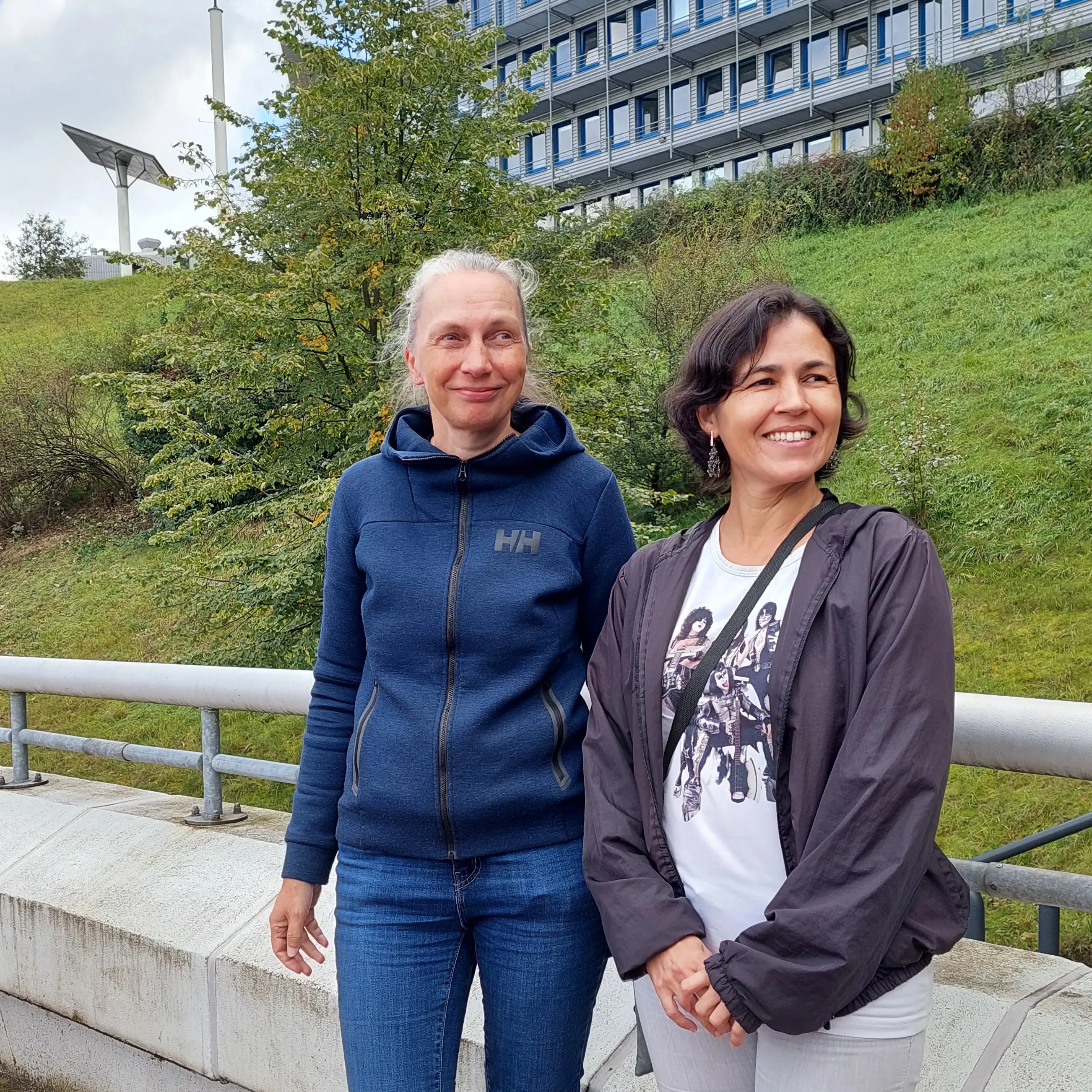 Host and grantee in Wuppertal