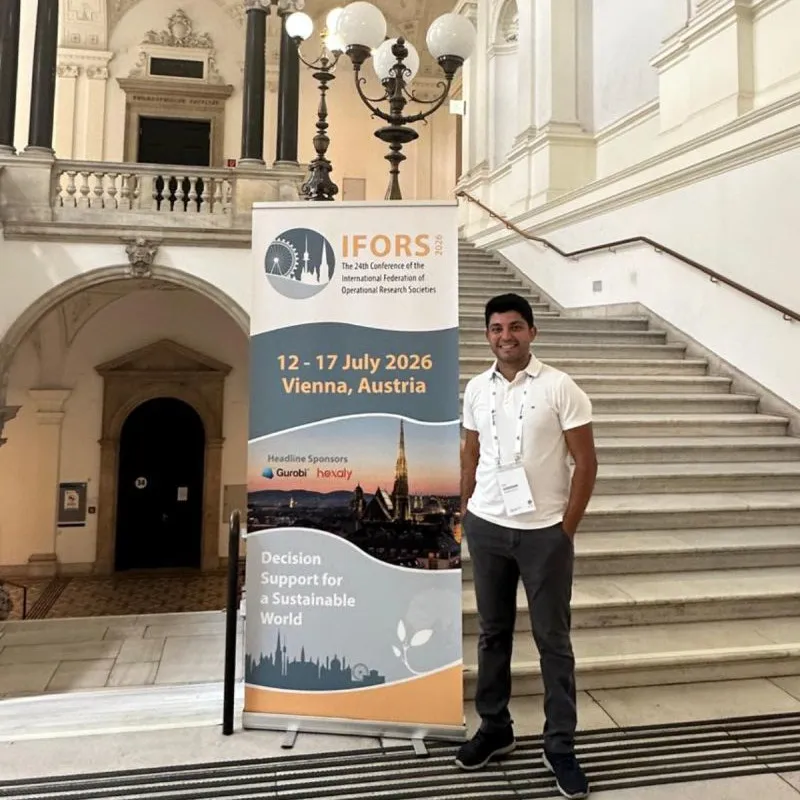 Erdi Dasdemir at IFORS 2026